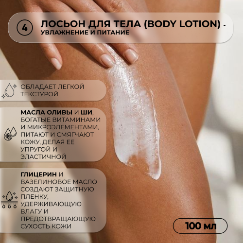 Бокс BEAUTY mini (шампунь/ бальз. для волос/ гель для душа / лосьон для тела / бальз. для губ)